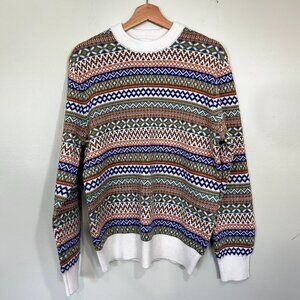 H & M - Crew neck Christmas sweater - Coupe Standard - Small - Multi Color